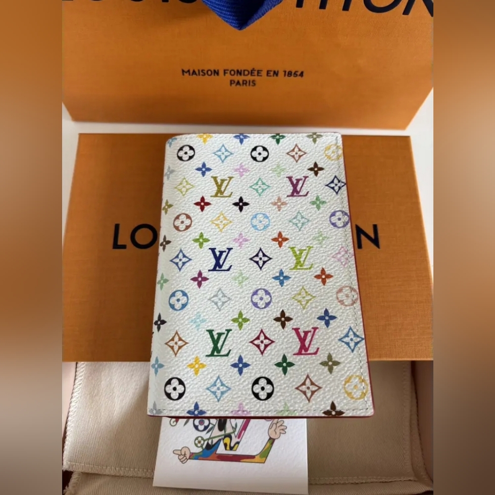 LV x TM Passport Cover Wallet